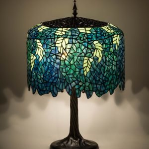 Wisteria Ocean Tiffany Stained Glass Table Lamp