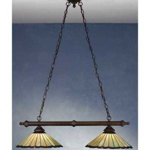 Caprice Tiffany Stained Glass Island Chandelier Light