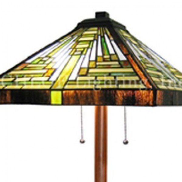 Sunbeam Mission Tiffany Stained Glass Floor Lamp | All Things Tiffany