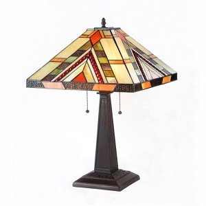 Braxton Mission Tiffany Stained Glass Table Lamp