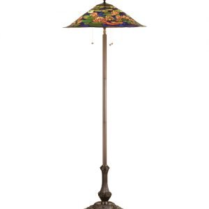 Lily Pond Tiffany Stained Glass Floor Lamp