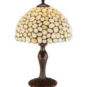 Agata Opal Tiffany Stained Glass Table Lamp